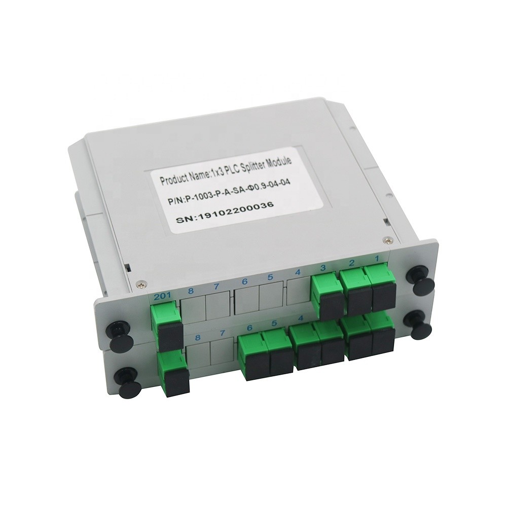 Temperature Stable LGX Box 1x6 PLC Splitter Module
