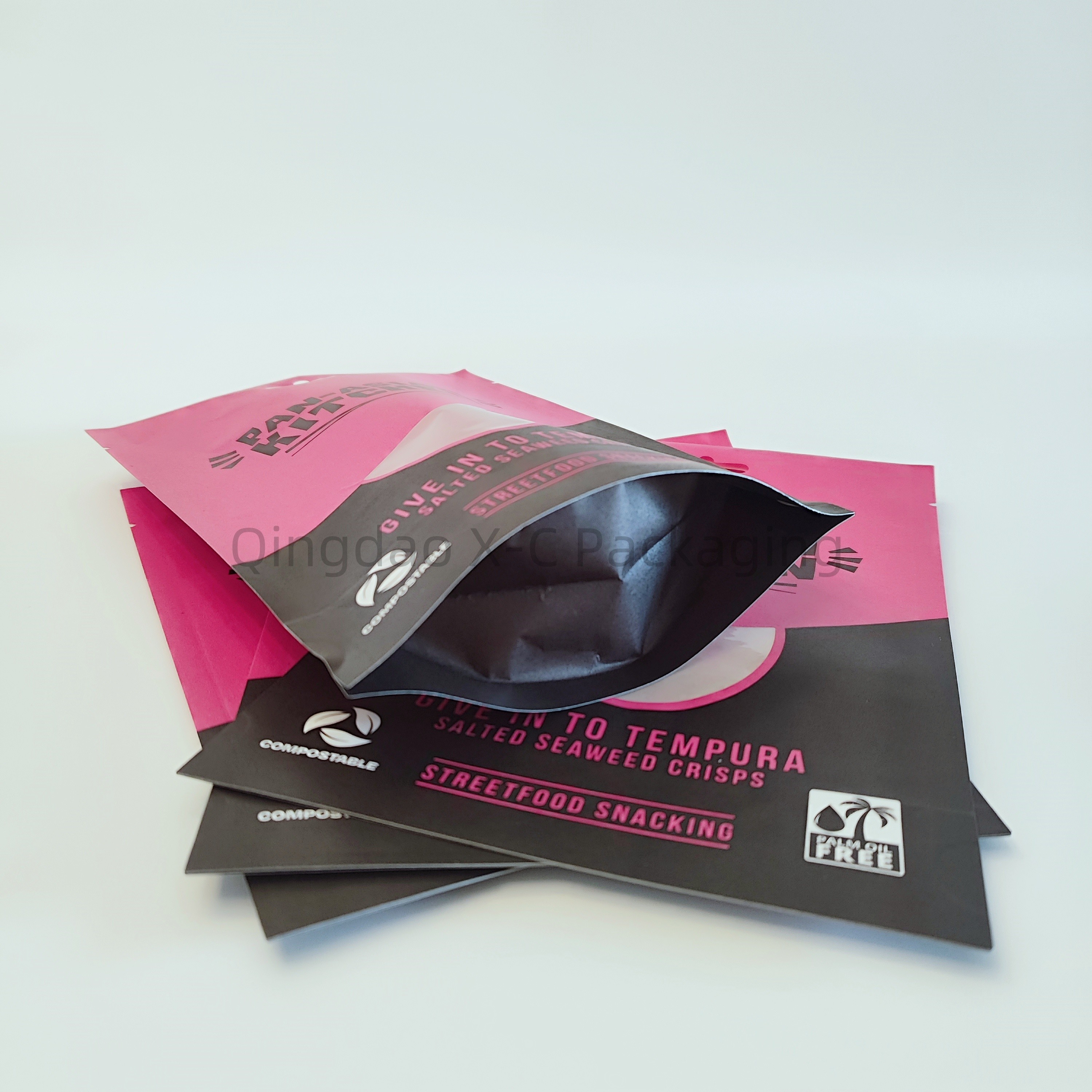 Gravure Printing Biodegradable Packaging Bag Custom Compostable Packaging Pouches