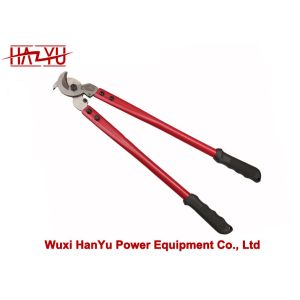 China Lineman Tools Hand Ratcheting Armored Cable Cutter For Cu Al Conductor factory