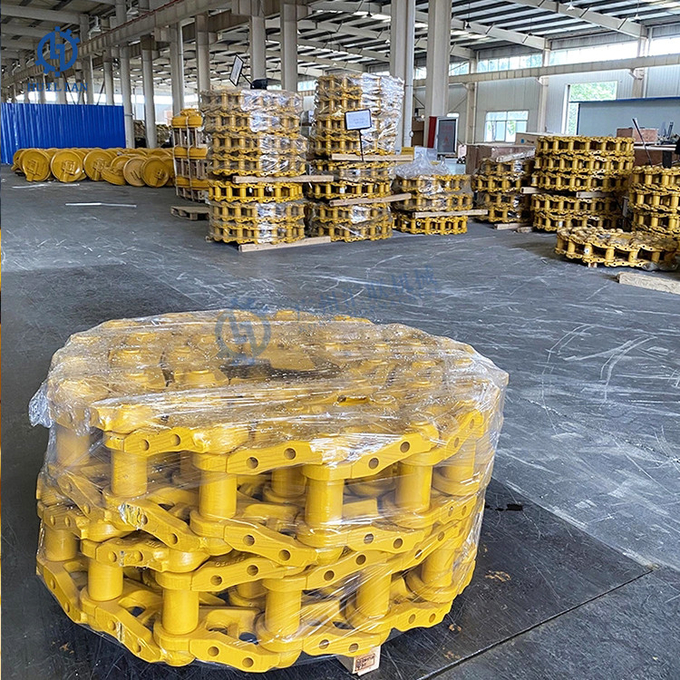 Excavator Undercarriage Parts ZAX55 Assembly Steel Track Link Assy For Track Link