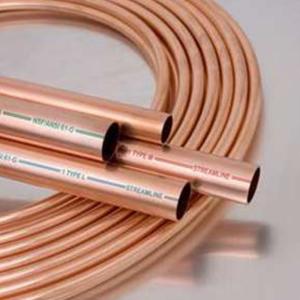 China ASTM B280 Pancake Copper Tube C12200 C2400 Air Conditioning Refrigeration Coil Pipes factory
