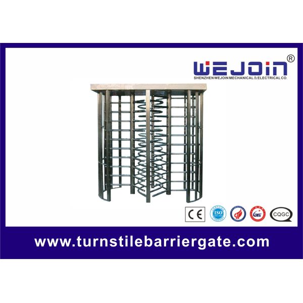 China Security Double Turnstile , Routeway Office Building Full Height Gate Turnstile factory