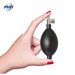 China Latex Rubber Black Blood Pressure Bulb , High Performance Replacement Bulb For Blood Pressure Cuff factory