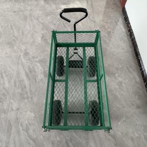 China Green Garden Mesh Cart The Perfect Companion for Your Gardening Journey factory