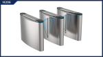 Brushed Movement of Flap Barrier Gate Turnstile Access Control Stainless Steel