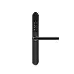 Intelligent Aluminium Door Lock , Black Aluminum Alloy Hotel Key Card Lock