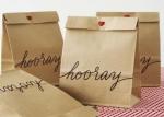 Degradable FSC Brown Eco Friendly Paper Bag