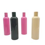 Smooth Body Lotion Bottle Frosted PET Plastic Shampoo Bottle 300 Ml Screen