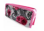 High Capacity Pencil Pouch Bag Cute Printing Polyester Nylon For Gift Pencil Box