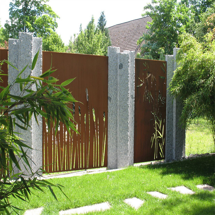 Corten Steel Garden Screens Metal Art