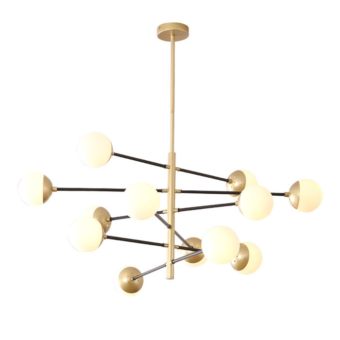 Iron Aluminum Glass G9 Light Source Pendant Lights Modern Nordic Luxury