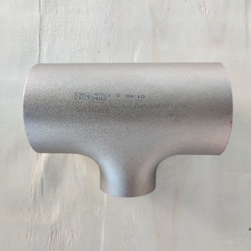 DN20 Copper Nickel Equal Tee for Water Pipe Industry Delivery According To Quantity
