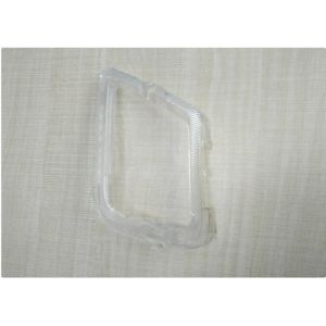 China Transparent Molded Plastic Optics Lamp Lens Texturing / Polished Surface on sale