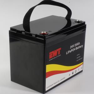China Rechargeable 24V Li-ion Battery in Black for Heavy-duty Equipment factory
