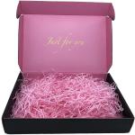 Decorative OEM Pink 80gram Color Shredded Paper For Gift Basket