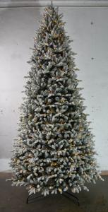 China 12ft Christmas Tree Spruce Flocked Pe/Pvc Decorative Tree factory