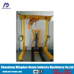 2000kg Lift Capacity Hand Push Wheels Running Mini Mobile Gantry Crane, Small
