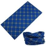 Hot sale check design tube scarf seamless tube bandana magic neck protector