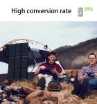 Portable Travel Solar PV Panel Blanket Camping 300Watts Folding 18VDC 3A