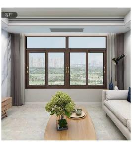China Home Venue Aluminium Glass Windows with Weather-Resistant Features factory