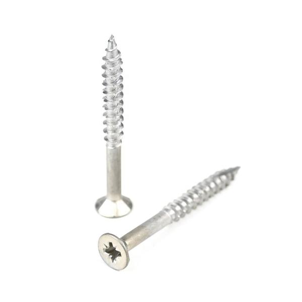 60mm Pozidriv 316 Stainless Steel Deck Screw for Wooden Ceiling Partition in