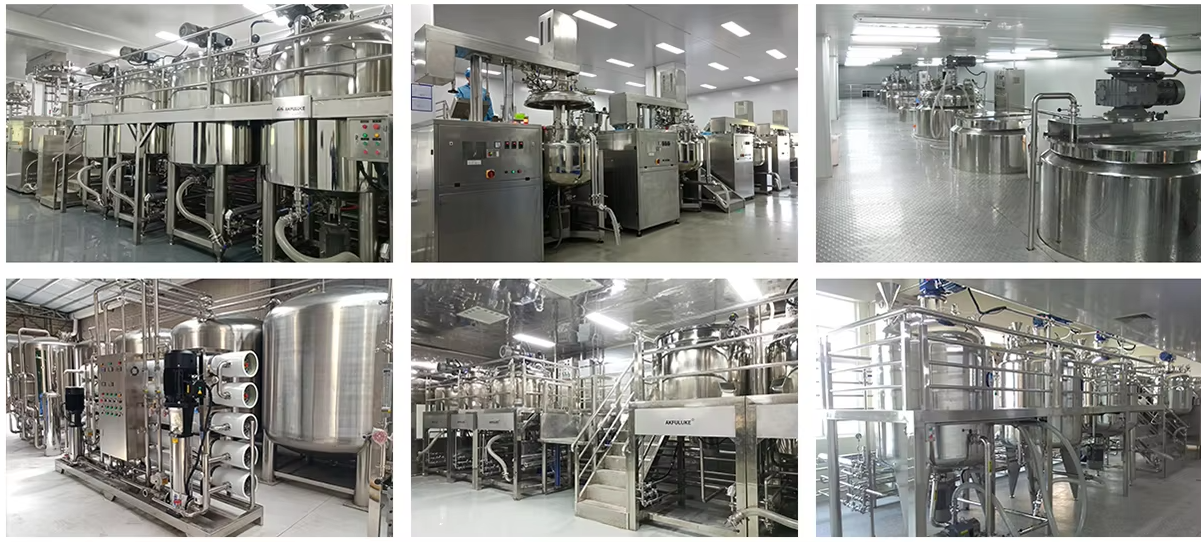 Small Capacity Homogenizer Mixer Equipment for Making Liquid Soap Shampoo