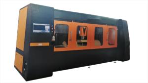 China CNC Rotary Cardboard Die Cutter TSD-RC300 200mm - 800mm Cutting Diameter factory