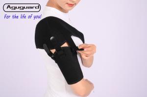 China Black Color Adjustable Shoulder Support for Shoulder Injuries factory