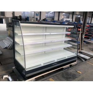 Meet Customized Multideck Open Display Chiller With Brilliant LED Lights