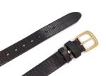 Customized Male 40mm Wide Cowhide Grain Leather Belt