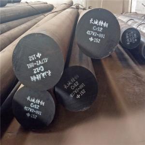 China 1.2080 SKD1 D3 Cr12 special alloy steel Bar in black surface for making mould factory