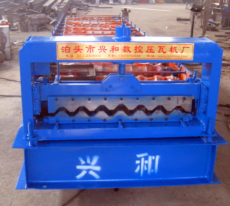 Tile Forming Machine and Corrugated Roof Tile,Roof Use Galvanized Roofing Sheet Machine