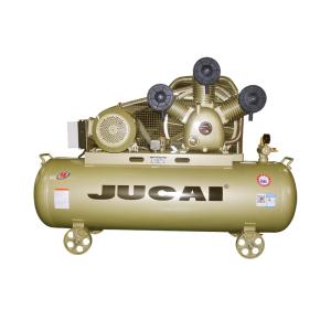 China Jucai 10hp 7.5kw 250L Gas Reciprocating Piston Air Compressor Belt Driven factory