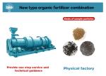 Organic Waste Raw Materials For Easy Maintenance Fertilizer Manufacturing System