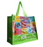 Washable PP Woven shining coated 140gsm Shopping Bags for brand promotion