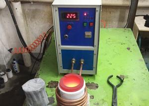 China Electric Induction Gold Melting Furnace Small Metal 5kg 80KKHZ factory