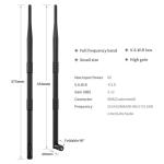 2400-2500MHz/5150-5850MHz High Gain 9dBi Indoor Wifi Antenna for 4g Signal