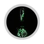 Mixed Color Hand Blown Glass Bongs 18 Inches Tall With 10 Arms Tree Percolator