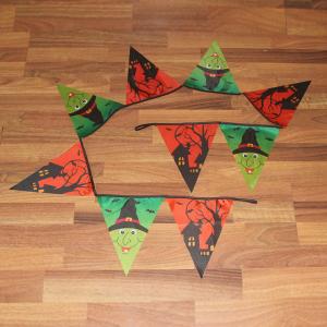 China Halloween Triangle Flag Bunting Ghost factory