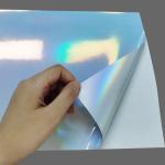 PET Rainbow Laser Surface Self Adhesive Photo Paper A4 For Stickers