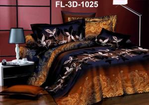 China 3D Disperse Printed Bedsheet Polyester Sheet Set factory