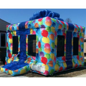 China Plato Commercial Bouncy Castles Birthday Gift Box Inflatable Jump House factory