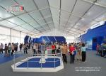 High 12000 Sqm Industrial Storage Tents Aluminum Frame With PVC Fabric Wall