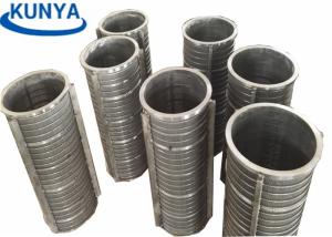 China 2.3mm Micron Stainless Steel Mesh 1000mm Wedge Wire Screen Filter factory