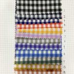 100gsm-140gsm Yarn Dye Twill Check And Stripe Fabrics Polyester Cotton Rayon