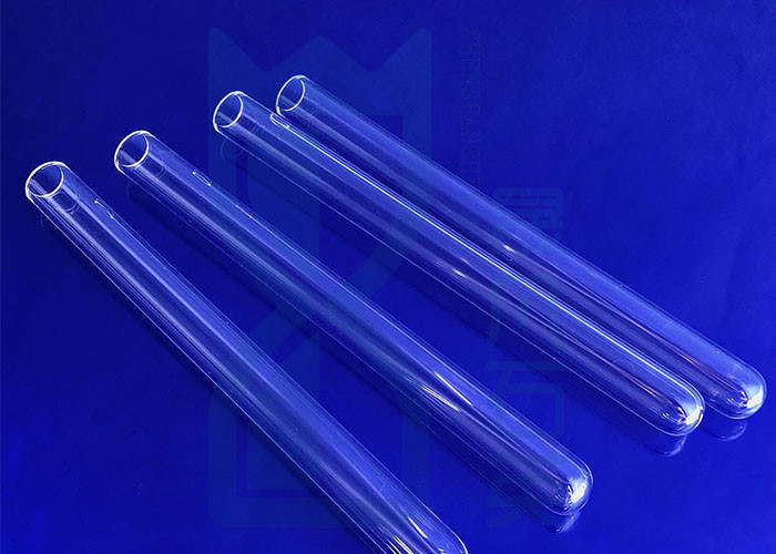 50ml 100ml Borosilicate Glass Tube Round Flat Bottom Small Capacity