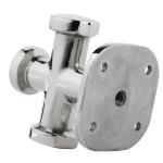 Mirror Polished AISI316 Stainless Steel Cross Bollard Marine Hardware Mast Cleat