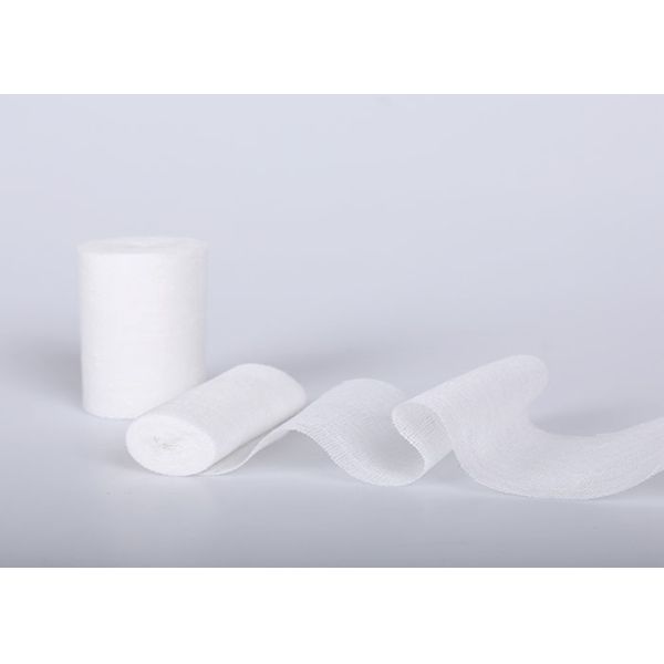 Medical Bandage Gauze Cotton For Wound Care Absorbent Elastic High Density
