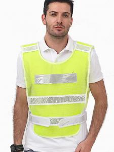 China Class 3 Police Traffic Reflective Vest  Reflective Clothing Construction Site   Sanitation on sale