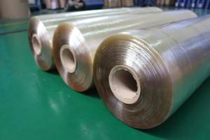 China 0.03mm Thickness PVC Film Roll Packaging 245cm Width Non Phthalate factory